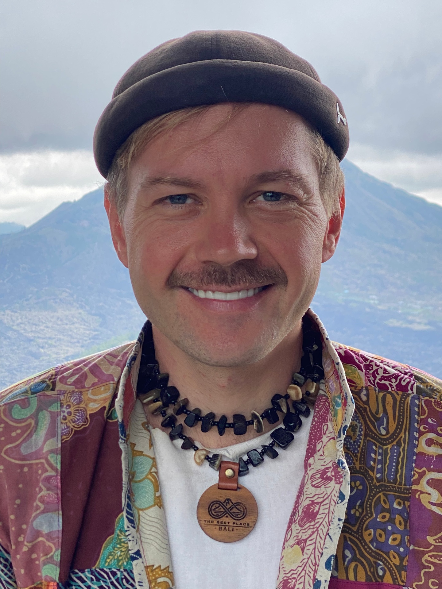 Portrait of Denys Rzhavskyi, Master of Kintsugi